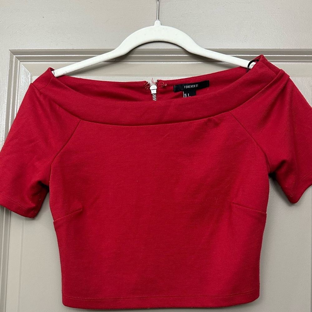 Red Forever 21 Top